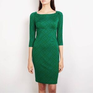 Diane Von Furstenberg Green Dress